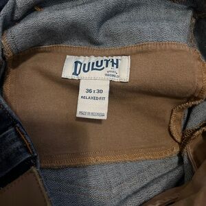 Duluth Mens' Relaxed Fit Jeans 36x30